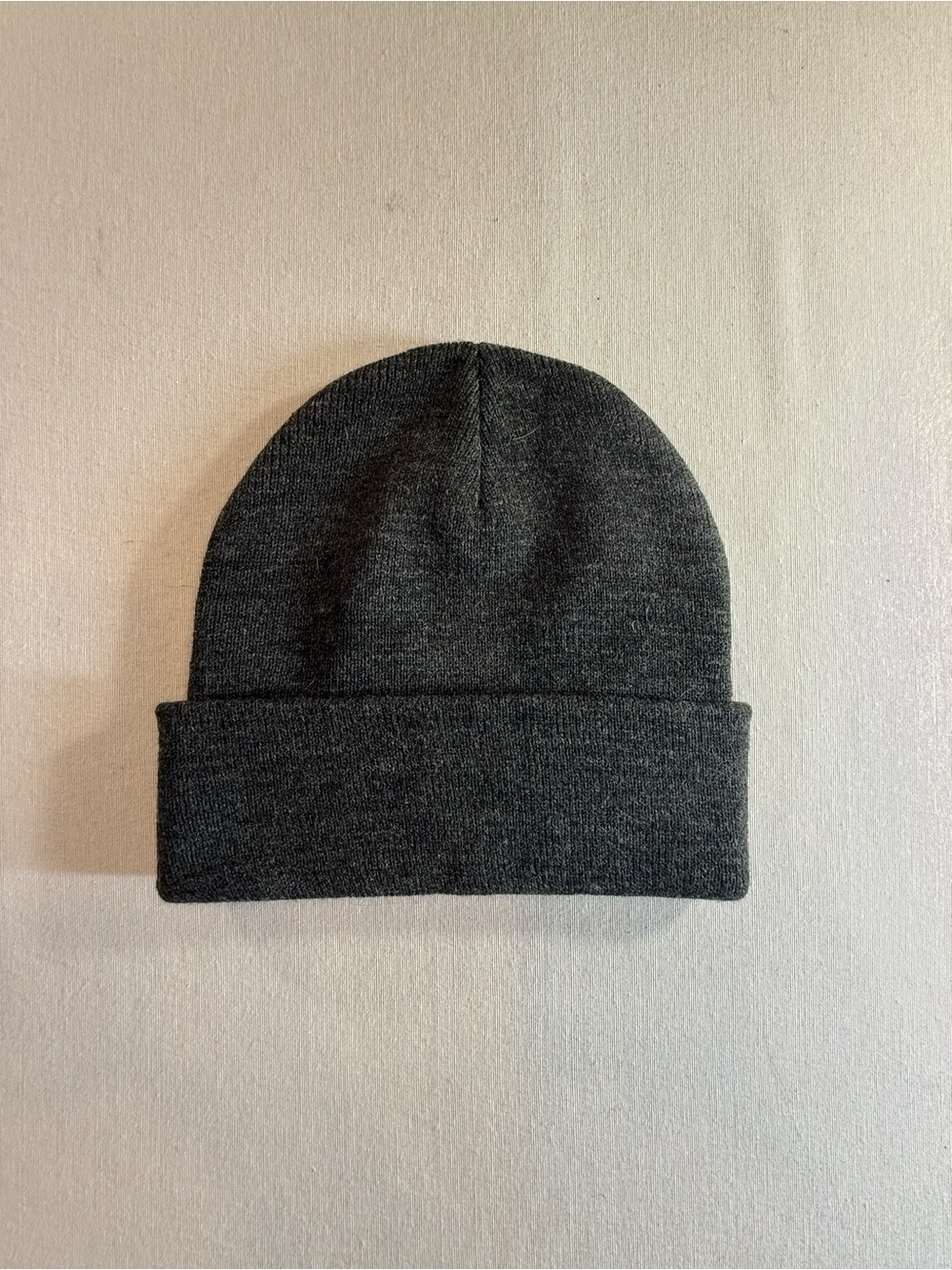 Marika Gray Knit Beanie One Size Winter Hat Soft Stretch - Picture 2 of 5